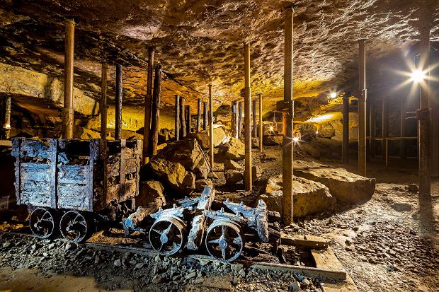 Foto della Miniera di Argento, vicino Katowice, in Polonia